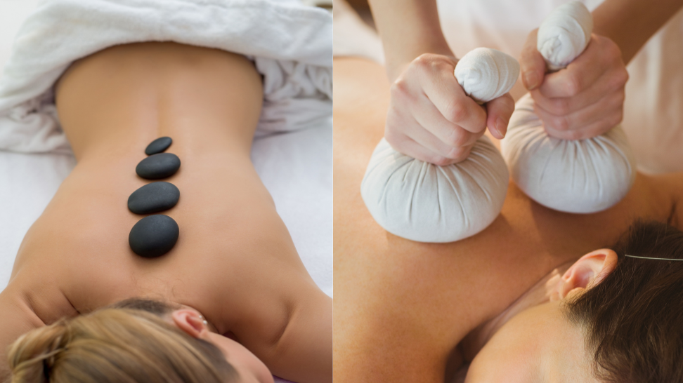 Hot Stone und Kräuterstempel Massage Ausbildung